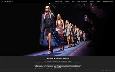 nuovo sito versace 2016|versace it.